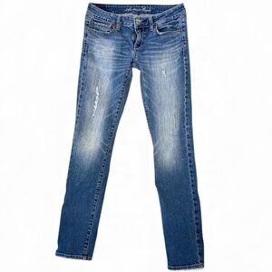 AMERICAN EAGLE STRETCH SKINNY‎ JEANS WOMENS SIZE 2